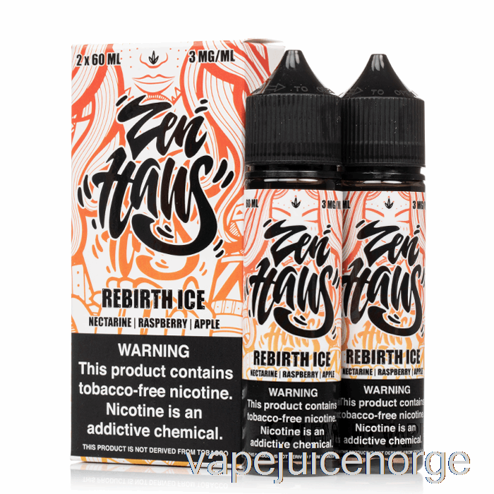 Vape Med Nikotin Rebirth Ice - Zen Haus - 120ml 6mg